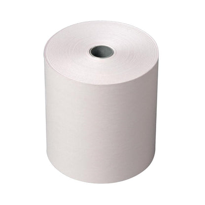 Olympia Non-Thermal 2ply White and Pink Till Roll 76x71mm (20 Pack) (1xWhite & 1xPink | Box Qty: 20) • PAS-DK595