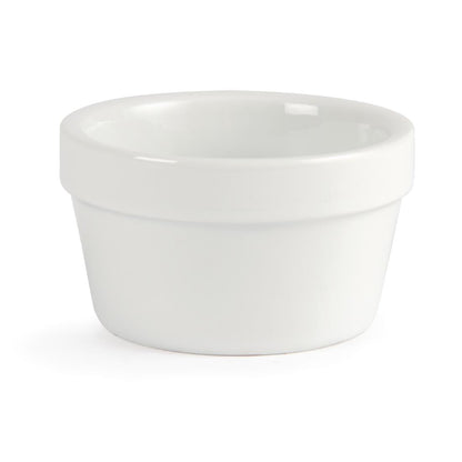 Olympia Whiteware Ramekin White - 77x45mm (6 Pack) (77x 45mm/ 3". White. Pack quantity: 6.) • PAS-DK826