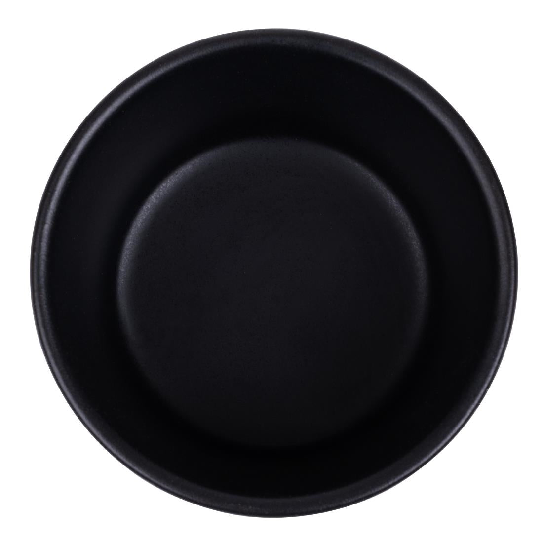 Olympia Tapas Tapas Ramekin Matt Black - 77x45mm 3x 1 3/4" (Box 6) • PAS-DK830