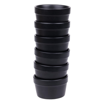 Olympia Tapas Tapas Ramekin Matt Black - 77x45mm 3x 1 3/4" (Box 6) • PAS-DK830