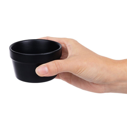 Olympia Tapas Tapas Ramekin Matt Black - 77x45mm 3x 1 3/4" (Box 6) • PAS-DK830