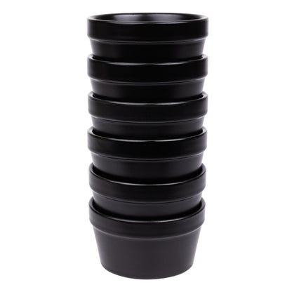 Olympia Tapas Ramekin Matt Black - 95mm 3 3/4" (6 Pack) (95mm. Matt Black. Pack quantity: 6) • PAS-DK831