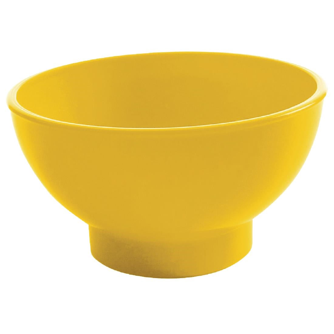 Olympia Kristallon Sundae Dishes Yellow 95mm (12 Pack) (50(H)x 95(D)mm. 170ml. Yellow. Pack quantity: 12.) • PAS-DL111