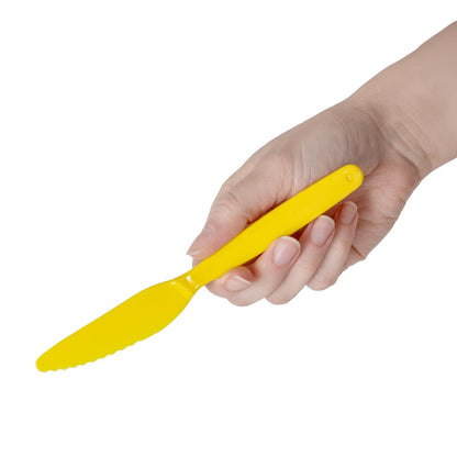 Olympia Kristallon PC Knife Yellow - 180mm 7 1/10" (12 Pack) • PAS-DL115
