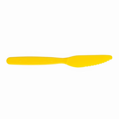 Olympia Kristallon PC Knife Yellow - 180mm 7 1/10" (12 Pack) • PAS-DL115