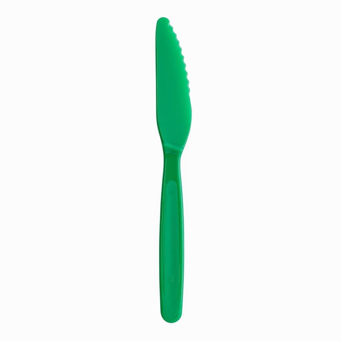 Olympia Kristallon PC Knife Green - 180mm 7 1/10" (12 Pack) • PAS-DL116