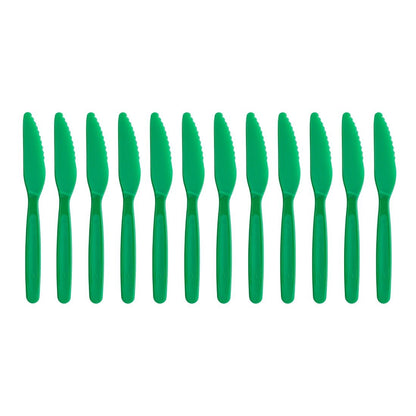Olympia Kristallon PC Knife Green - 180mm 7 1/10" (12 Pack) • PAS-DL116