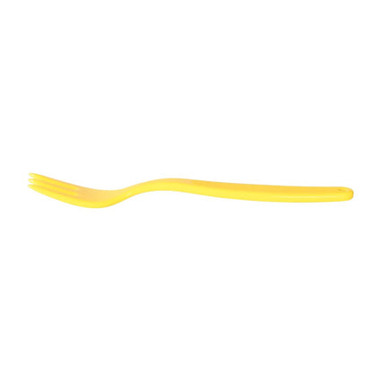 Olympia Kristallon PC Fork Yellow - 170mm 6 7/10" (12 Pack) • PAS-DL119