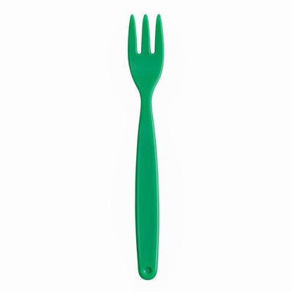 Olympia Kristallon PC Fork Green - 170mm 6 7/10" (12 Pack) • PAS-DL120