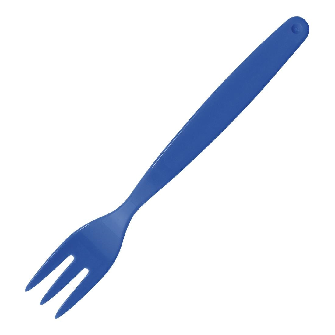 Olympia Kristallon PC Fork Blue - 170mm 6 7/10" (12 Pack) • PAS-DL121