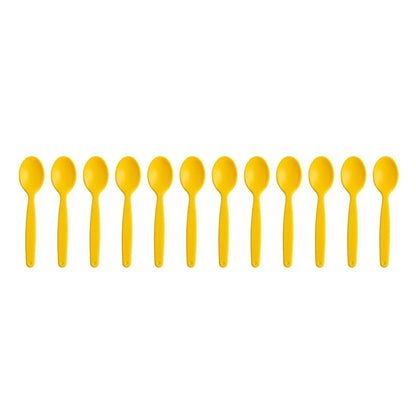 Olympia Kristallon PC Spoon Yellow - 170mm 6 7/10" (12 Pack) • PAS-DL123