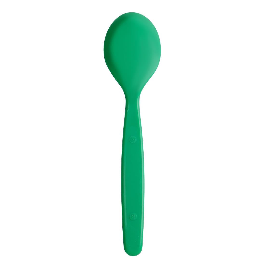 Olympia Kristallon PC Spoon Green - 170mm 6 7/10" (12 Pack) • PAS-DL124