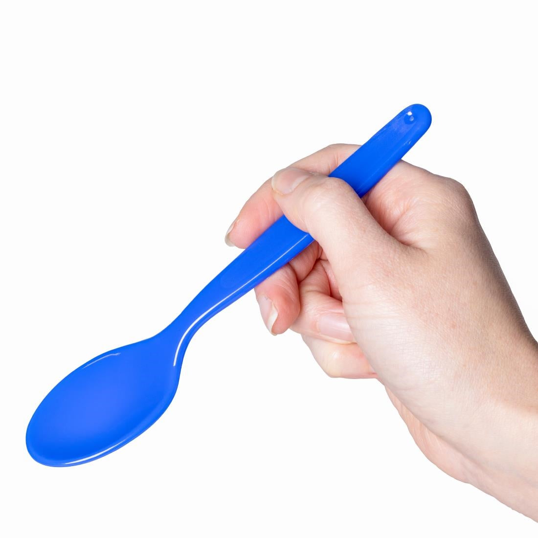 Olympia Kristallon PC Spoon Blue - 170mm 6 7/10" (12 Pack) • PAS-DL125