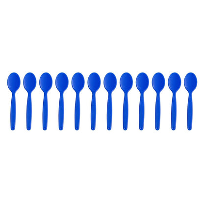 Olympia Kristallon Polypropylene Spoons Blue (12 Pack) (Pack of 12) • PAS-DL125