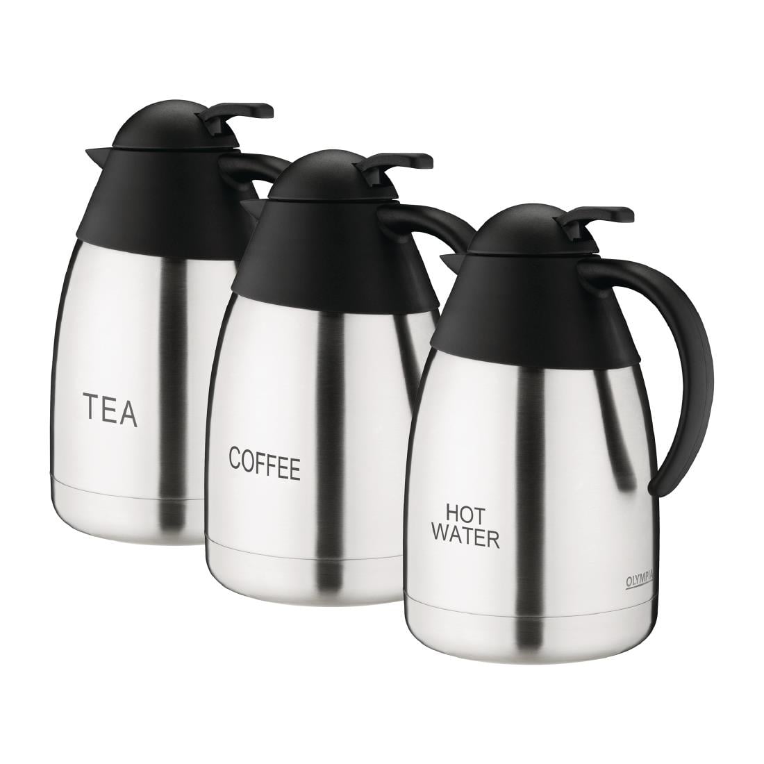 "Olympia Insulated Hot Water Jug with Domed Lid 1500ml" • PAS-DL162