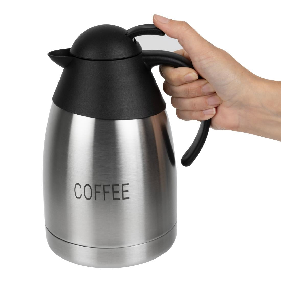 Olympia Insulated Coffee Jug with Domed Lid 1500ml • PAS-DL161