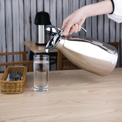 Olympia Vacuum Jug Polished 2Ltr • PAS-DL169