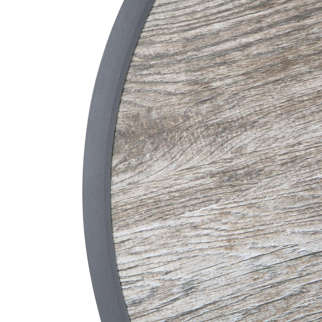 Bolero Fibre Glass Round Table Top Wood Effect 580mm • PAS-DL486
