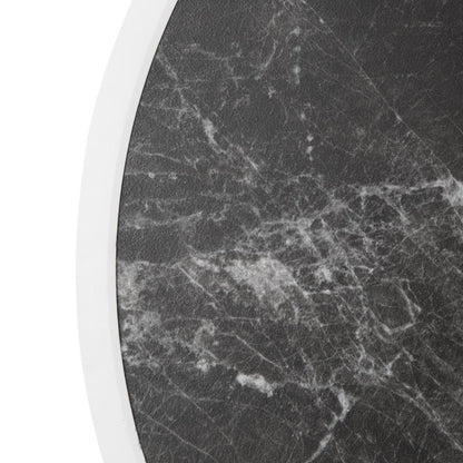 Bolero Fibre Glass Round Table Top Dark Granite Effect 580mm • PAS-DL487