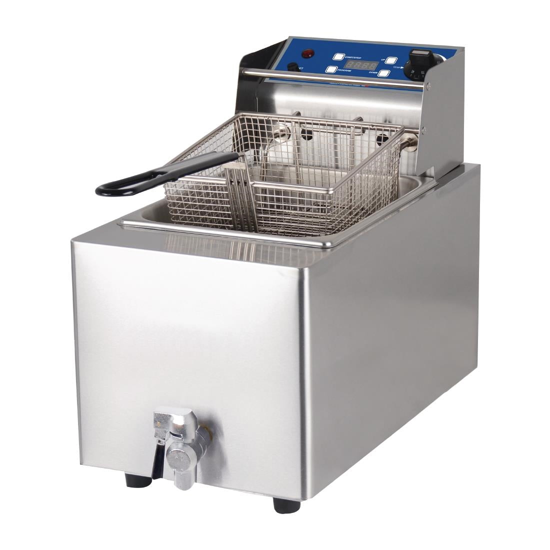 Birko Benchtop Fryer - 8Ltr Single  15Amp • PAS-DL583