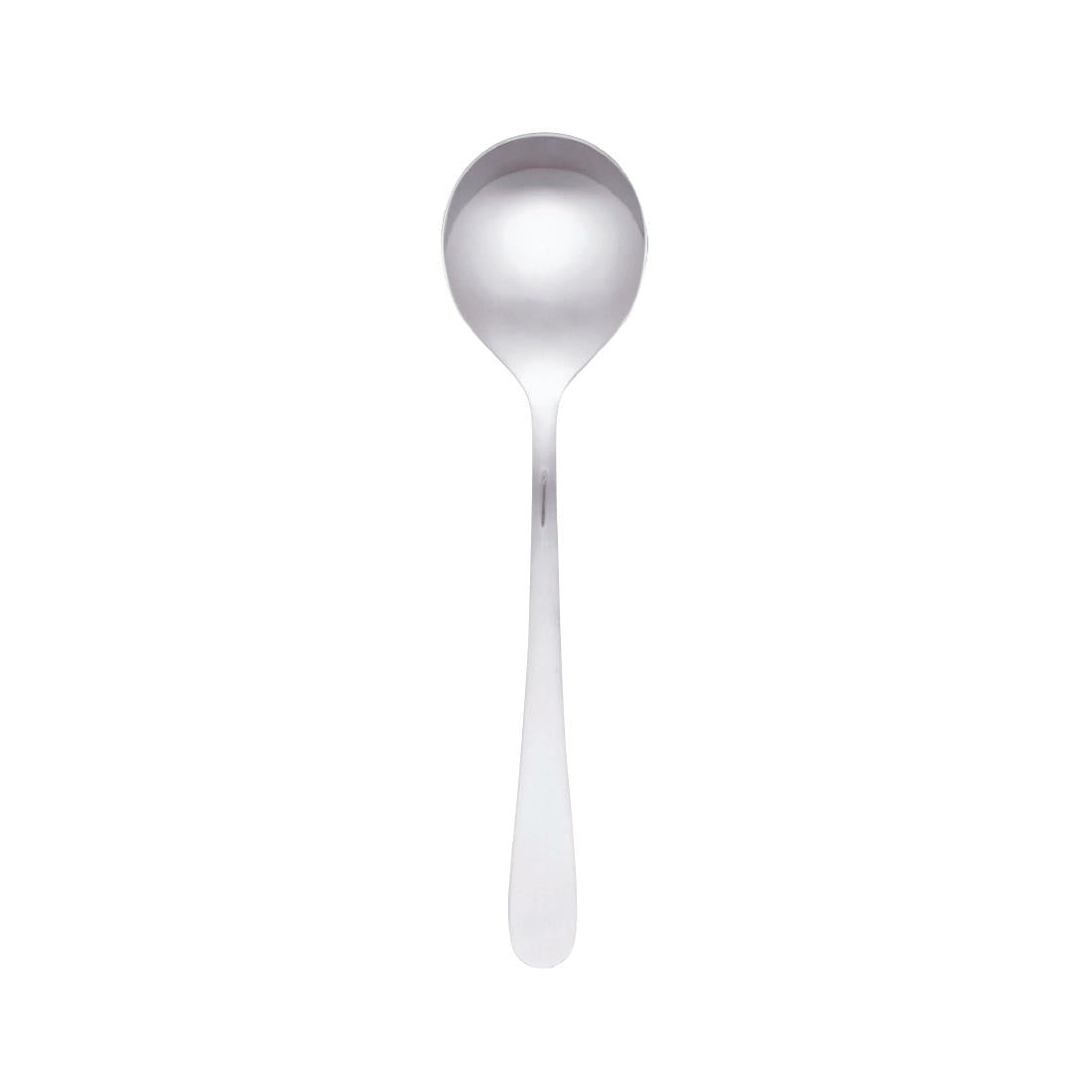 Tablekraft Luxor Soup Spoon Stainless Steel 18/0 (12 Pack) (18/0 Stainless Steel. Pack quantity: 12) • PAS-DL611