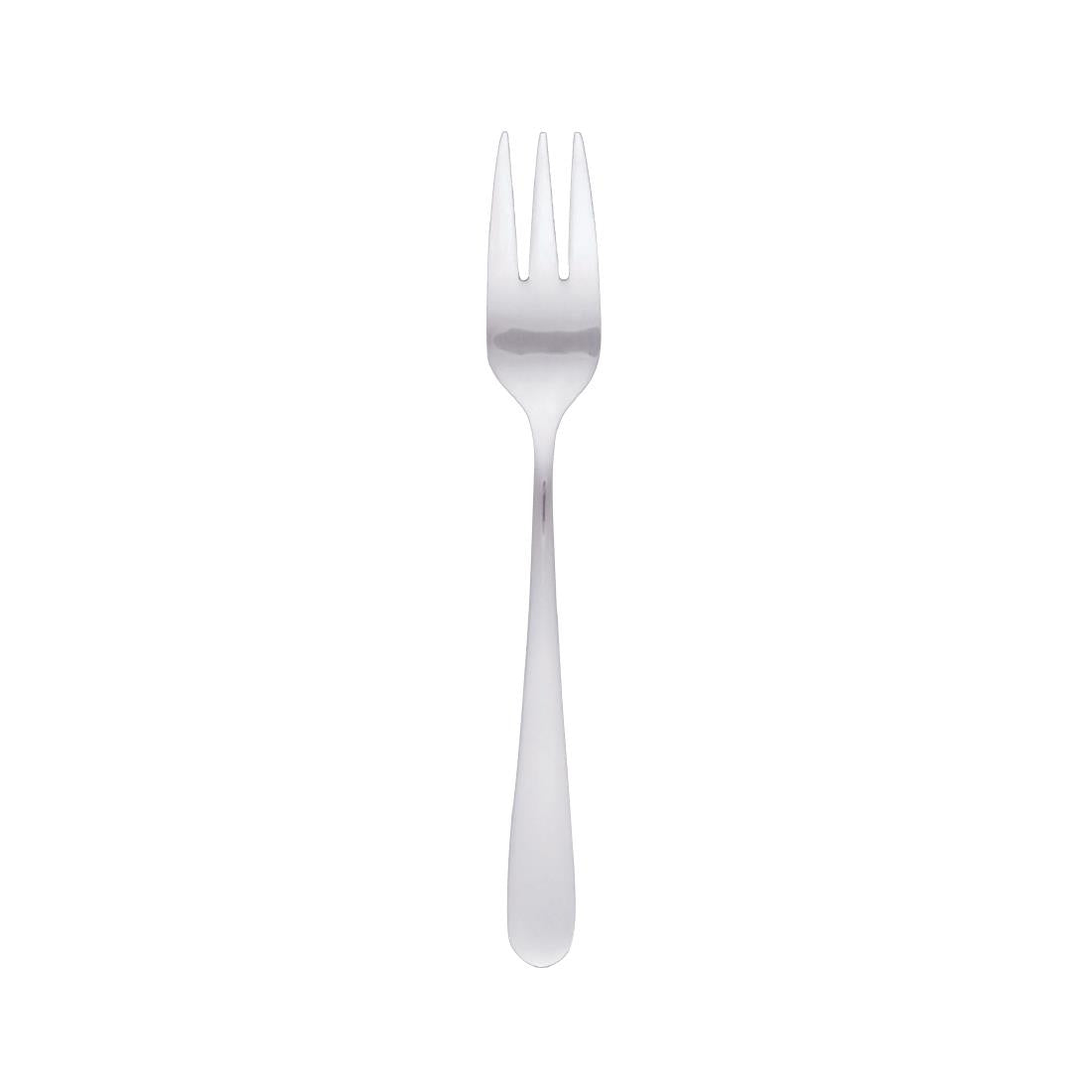 Tablekraft Luxor Cake Fork (12 Pack) (18/0 Stainless Steel. Pack quantity: 12) • PAS-DL616
