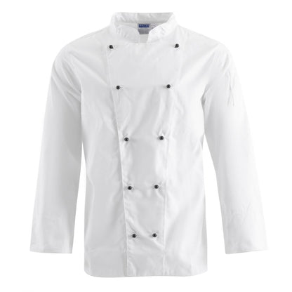 Whites Chicago Unisex Chef Jacket Long Sleeve White XS • PAS-DL710-XS