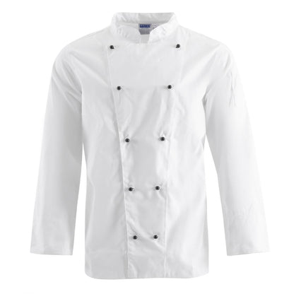 Whites Chicago Unisex Chef Jacket Long Sleeve White S • PAS-DL710-S