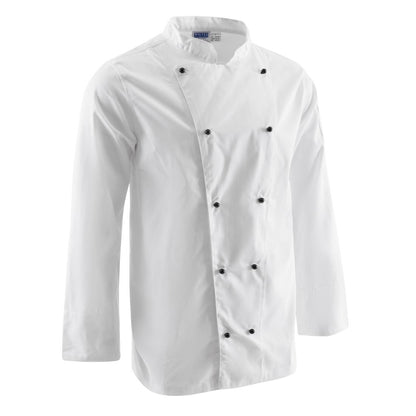 Whites Chicago Unisex Chef Jacket Long Sleeve White XS • PAS-DL710-XS