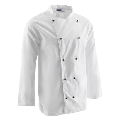 Whites Chicago Unisex Chef Jacket Long Sleeve White L • PAS-DL710-L