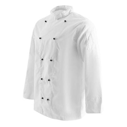 Whites Chicago Unisex Chef Jacket Long Sleeve White S • PAS-DL710-S