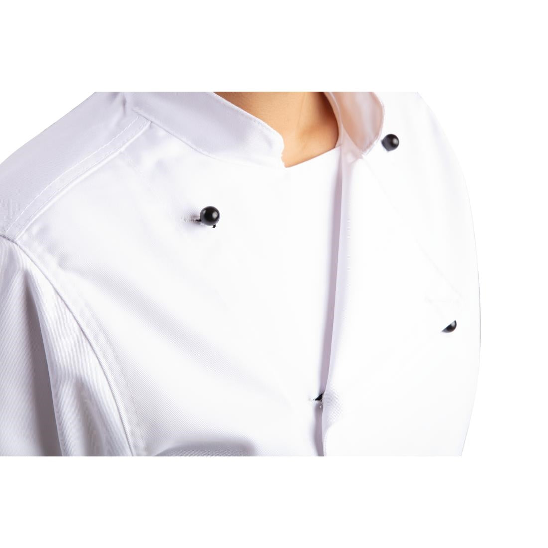 Whites Chicago Unisex Chefs Jacket Short Sleeve White XS • PAS-DL711-XS