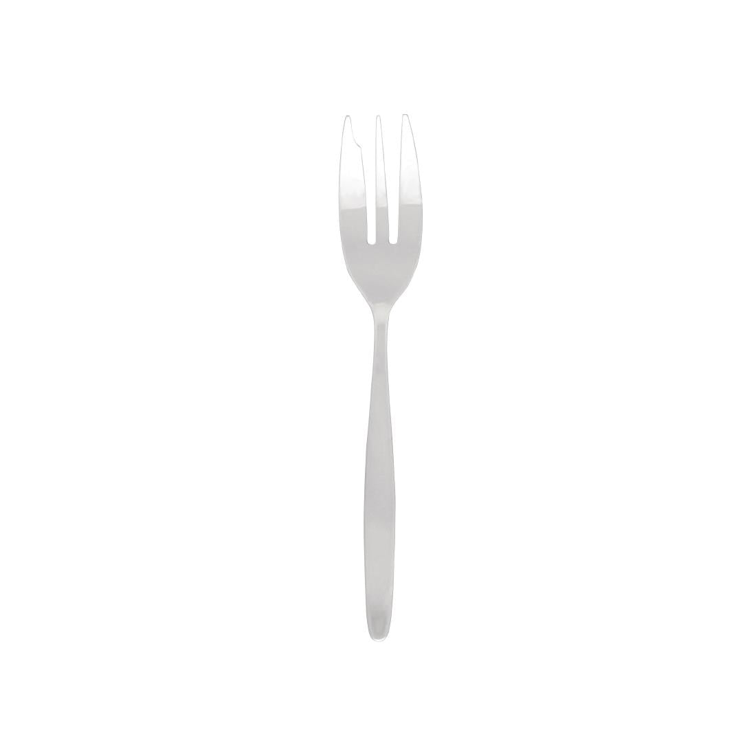 Tablekraft Atlantis Cake Fork Stainless Steel 18/0 (12 Pack) (Pack of 12) • PAS-DL766
