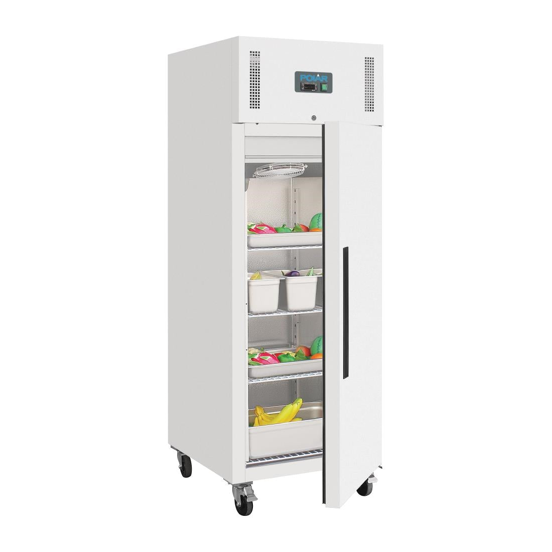 Polar G-Series Upright Fridge 600Ltr White • PAS-DL899-A