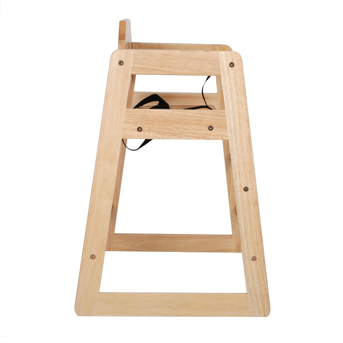 Bolero Wooden High Chair Natural Finish • PAS-DL900
