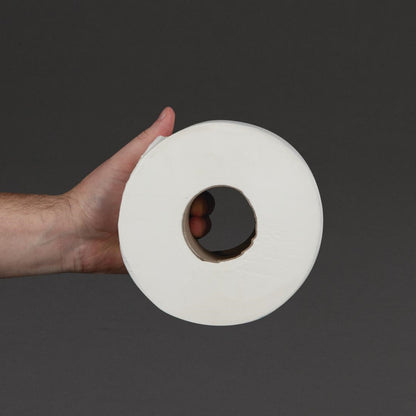 Jantex Mini Jumbo Roll Refill 2ply 150m (12 Pack) (Pack of 12) • PAS-DL918