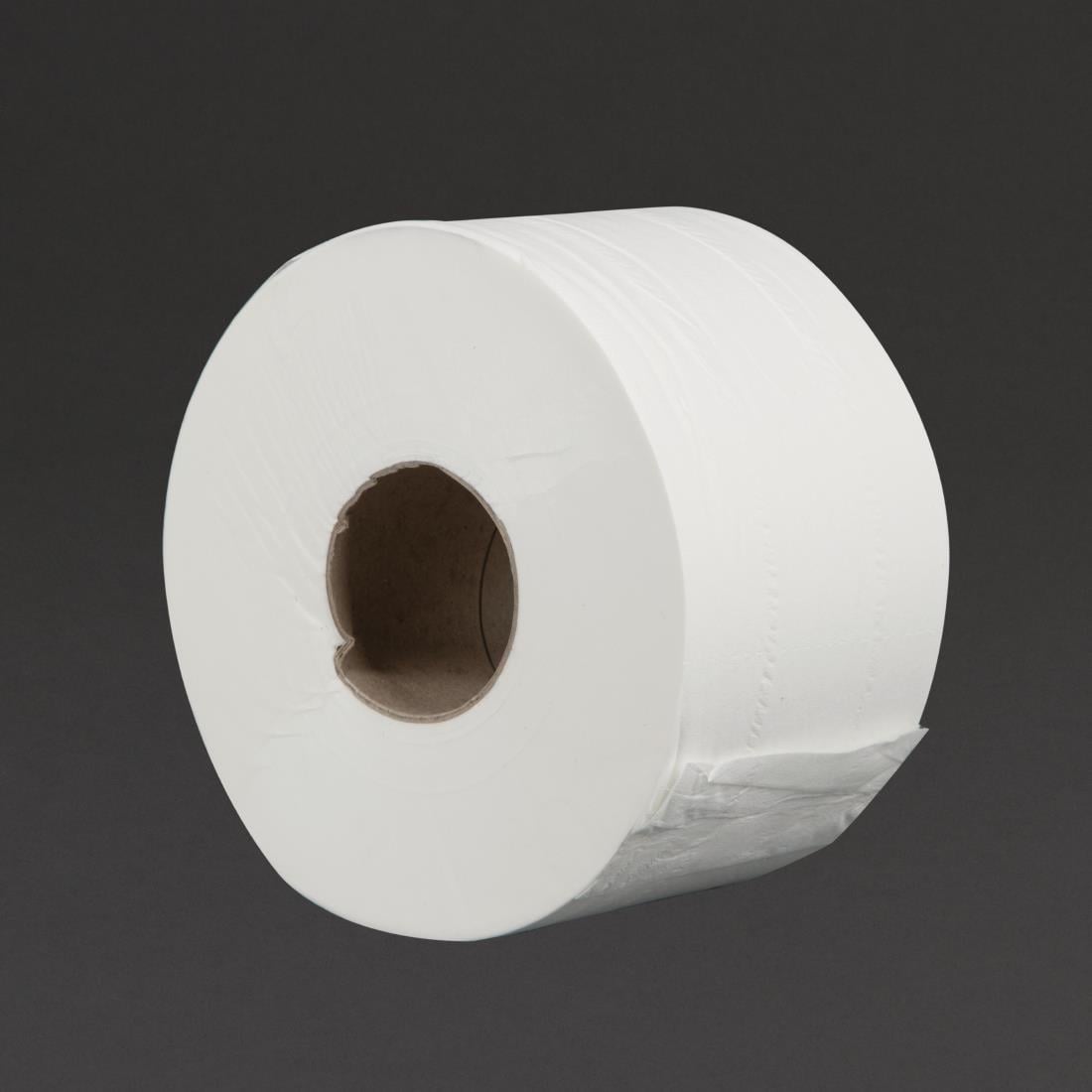 Jantex Mini Jumbo Roll Refill 2ply 150m (12 Pack) (Approx. 416 Sheets per Roll. Pack Quantity: 12) • PAS-DL918