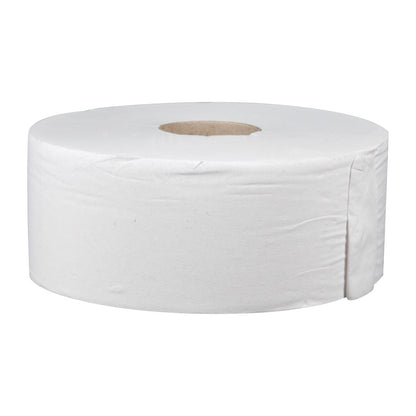 Jantex Jumbo Roll Refill 2ply 300m (6 Pack) (Approx. 833 Sheets per Roll. Pack Quantity: 6) • PAS-DL919