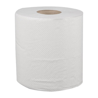 Jantex Centrefeed White Roll Paper Towels (6 Pack) • PAS-DL920