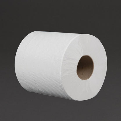 Jantex Centrefeed White Roll Paper Towels (6 Pack) • PAS-DL920