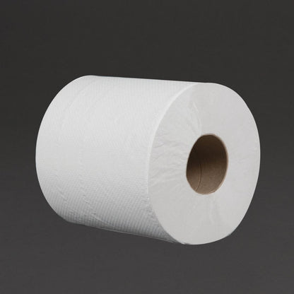 Jantex Centrefeed White Roll Paper Towels (6 Pack) (Pack of 6) • PAS-DL920