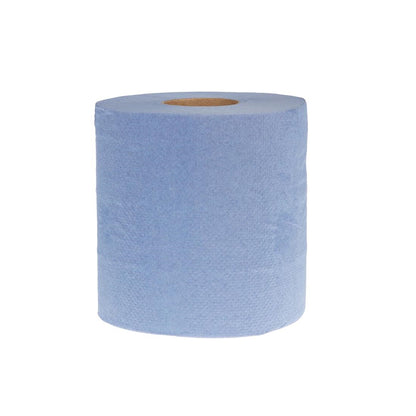 Jantex Centrefeed Blue Roll Paper Towels (6 Pack) • PAS-DL921