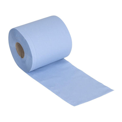 Jantex Centrefeed Blue Roll Paper Towels (6 Pack) • PAS-DL921