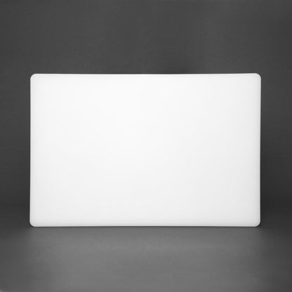Hygiplas Extra Thick Low Density Chopping Board White - 450x300x20mm • PAS-DM001