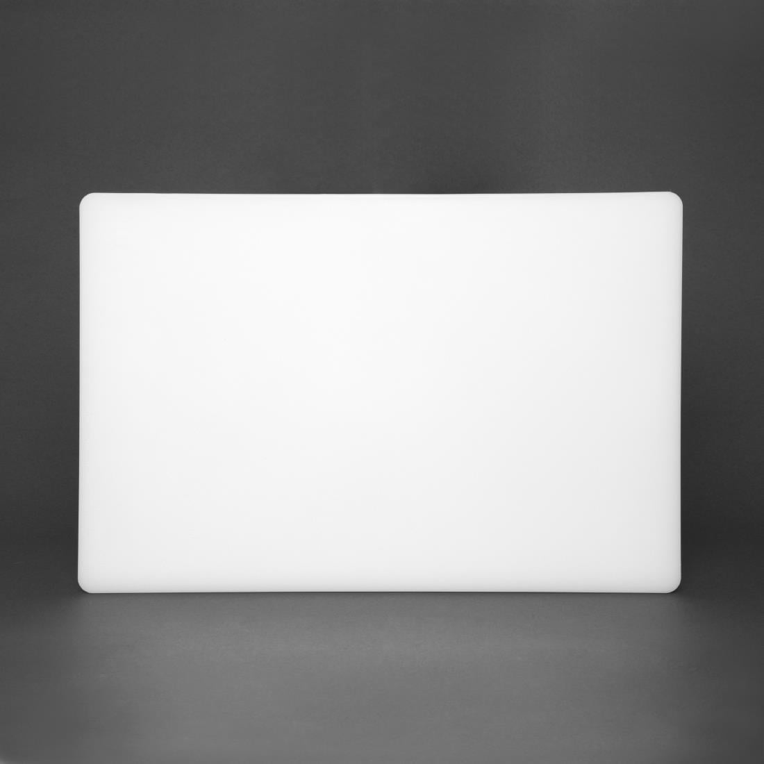 Hygiplas Extra Thick Low Density White Chopping Board • PAS-P_DM001
