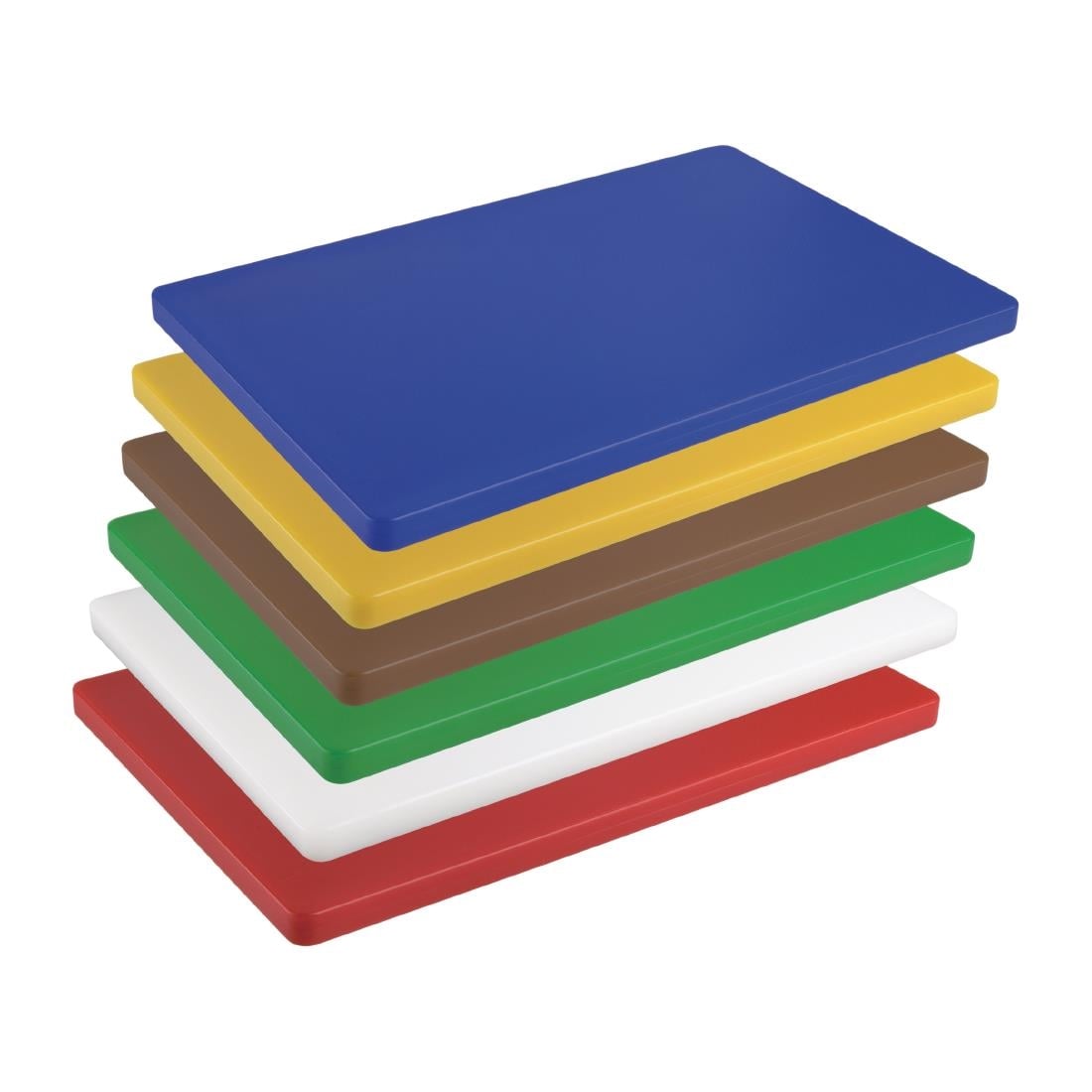 Hygiplas Extra Thick Low Density Chopping Board Yellow - 450x300x20mm • PAS-DM002