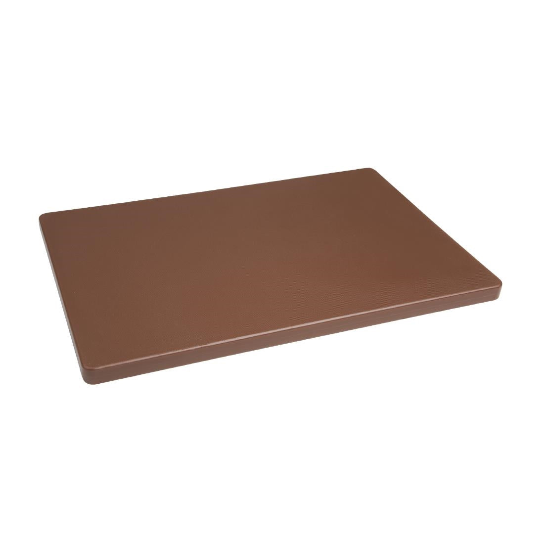 Hygiplas Extra Thick Low Density Chopping Board Brown - 450x300x20mm • PAS-DM003