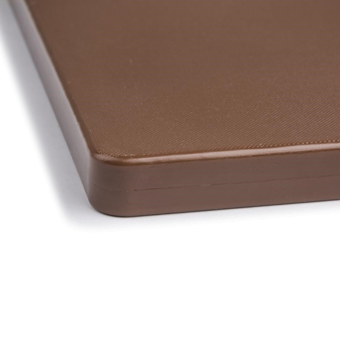 Hygiplas Extra Thick Low Density Chopping Board Brown - 450x300x20mm • PAS-DM003