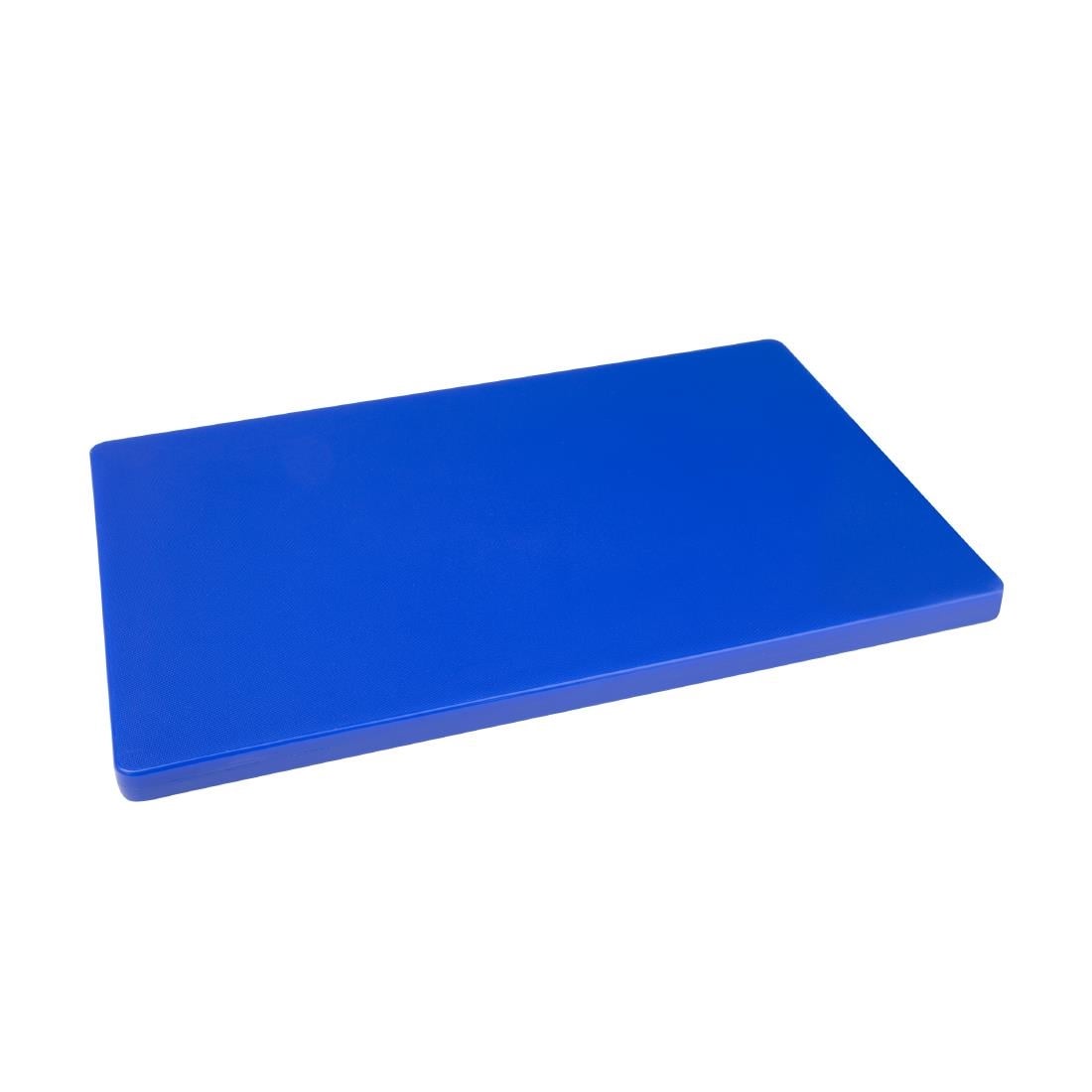 Hygiplas Extra Thick Low Density Chopping Board Blue - 450x300x20mm • PAS-DM005