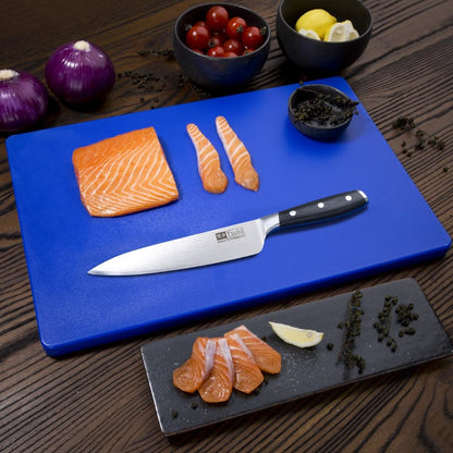 Hygiplas Extra Thick Low Density Chopping Board Blue - 450x300x20mm • PAS-DM005